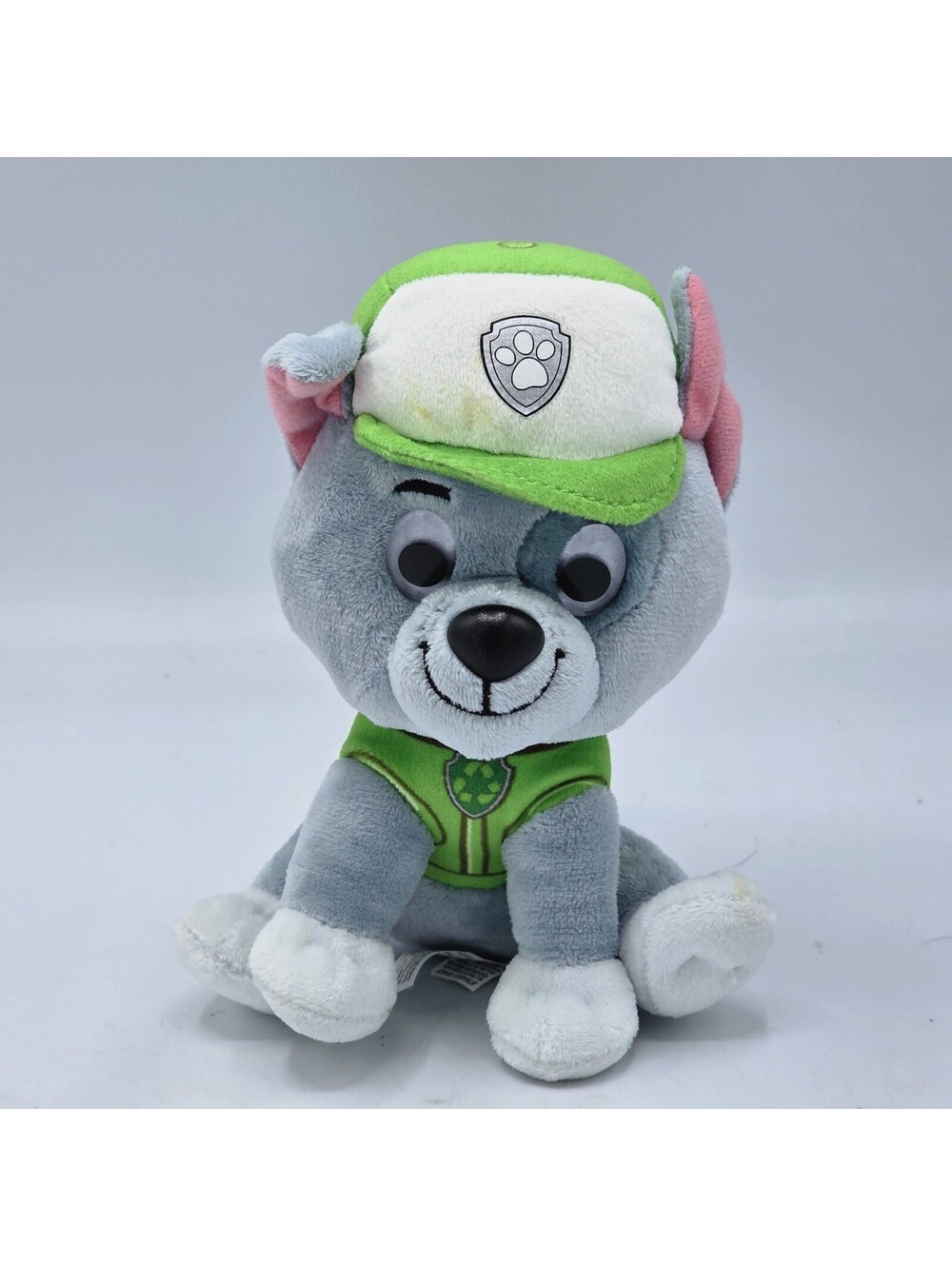 Paw Patrol ROCKY Plush Toy Standing Stuffed Animal Spin Master 6.5”
